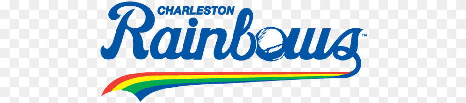 History Charleston Rainbows Charleston Rainbows Baseball Logo, People, Person, Text, Sport Png