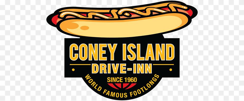 History Coney Island Drive Inn, Food, Hot Dog Free Png