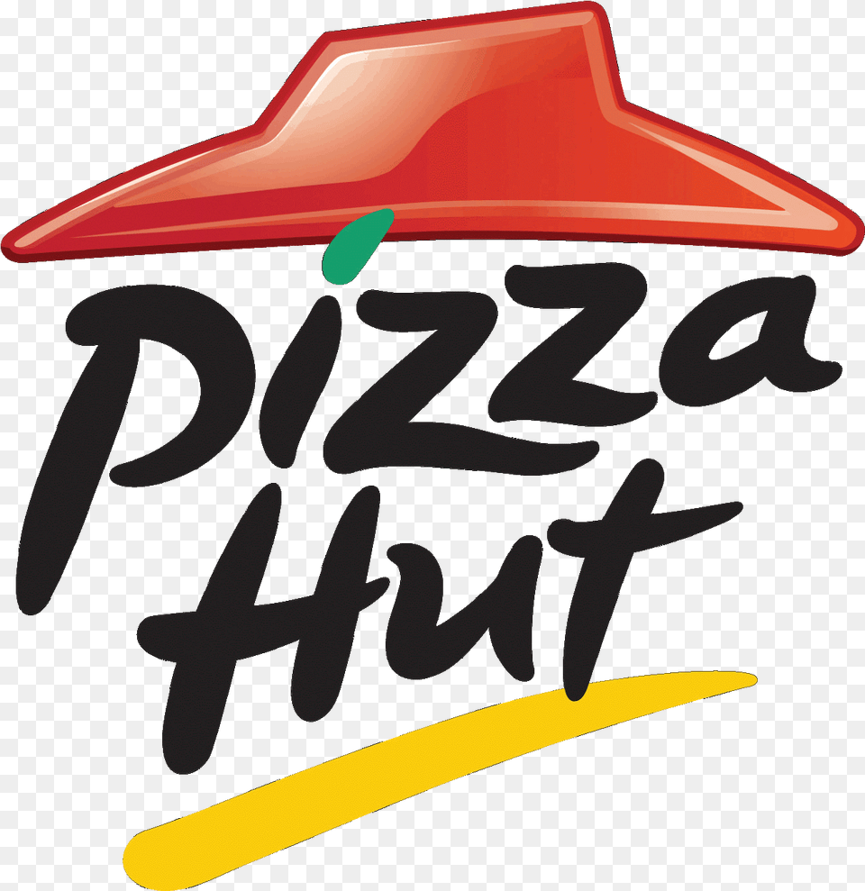 History Of All Logos All Pizza Hut Logos Arbyquots Logo Logo Of Pizza Hut, Clothing, Hat, Text Free Transparent Png