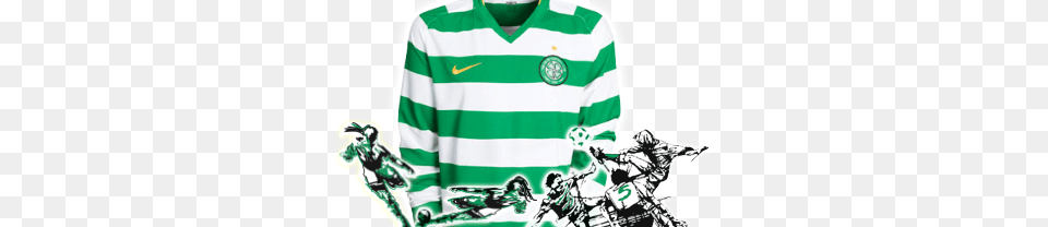 History Of Celtic F C Celtic Soccer Club, Clothing, Shirt, Person, People Png