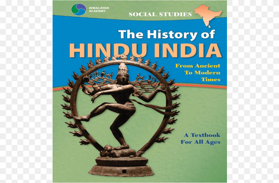 History Of Hindu India Book, Publication, Advertisement, Person, Poster Free Transparent Png