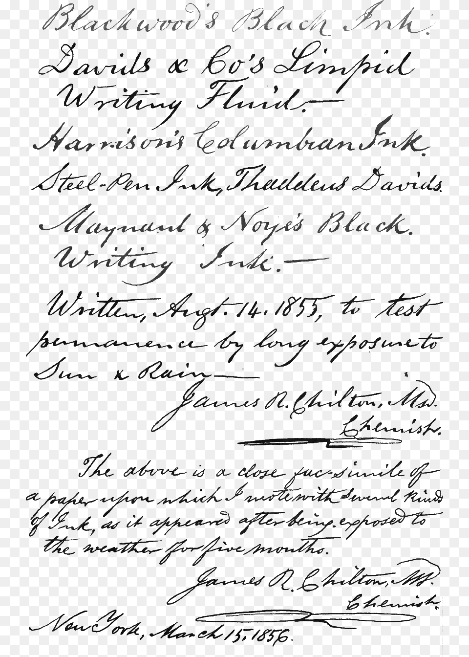 History Of Ink Endpiece Handwriting, Text Free Png Download