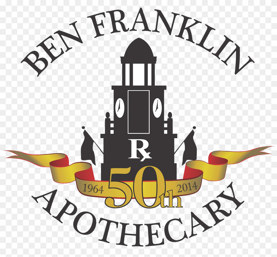 History Of Our Store Ben Franklin Apothecary Duncanville Tx, Logo, Bulldozer, Machine, Electronics Free Transparent Png