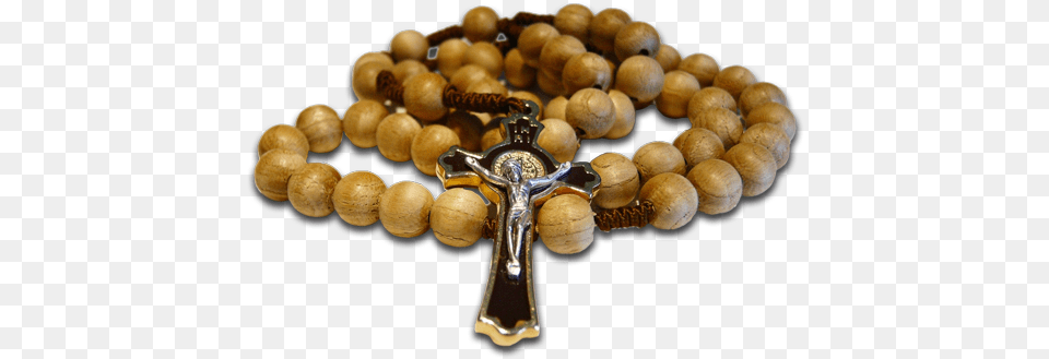 History Of The Catholic Church Volume, Accessories, Bead, Bead Necklace, Cross Free Png Download