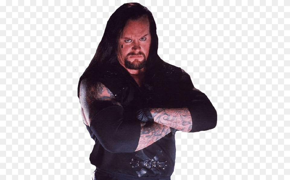 History Of The Undertaker In Wwe Gentleman, Tattoo, Skin, Person, Head Free Transparent Png