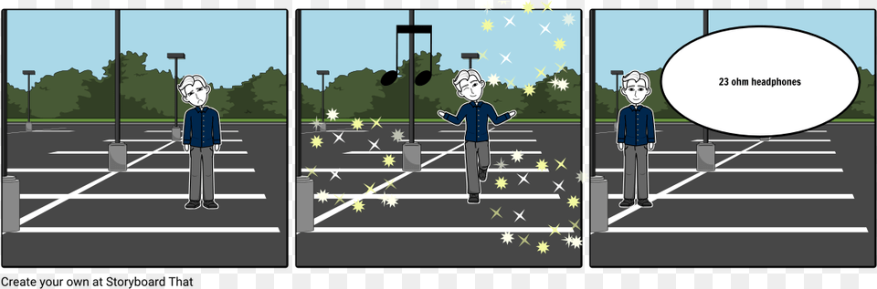 Hit By Car Storyboard, Book, Publication, Road, Comics Png Image