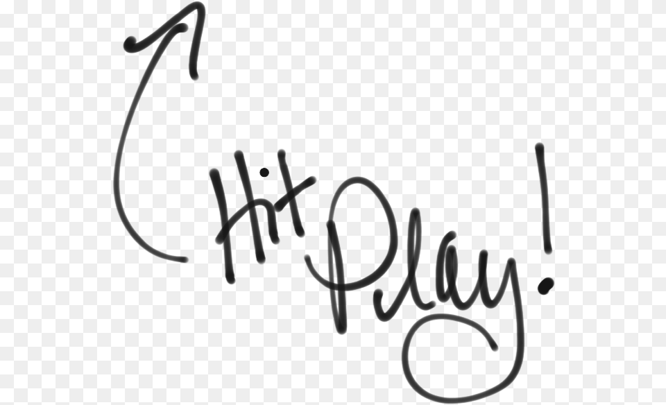 Hit Play Calligraphy, Handwriting, Text, Signature Png