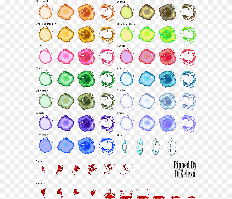 Hit Sparks Amp Blood Hit Spark Sprites, Accessories, Gemstone, Jewelry Png