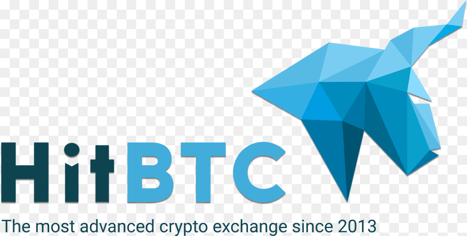 Hitbtc Logo Hitbtc Exchange Logo, Art, Paper, Origami Free Transparent Png