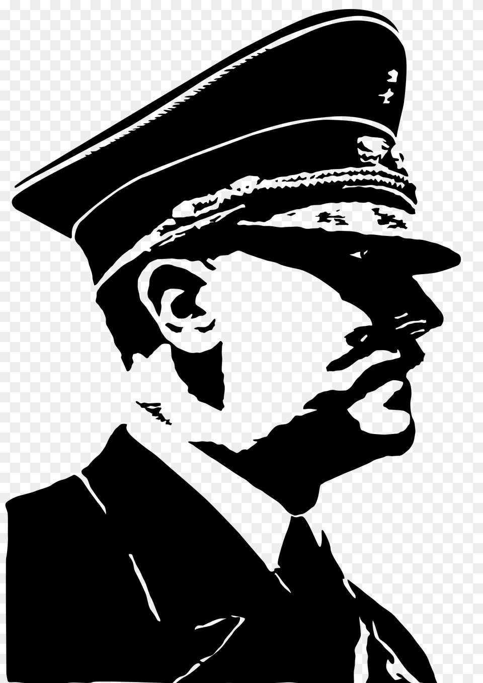 Hitler, Gray Free Transparent Png