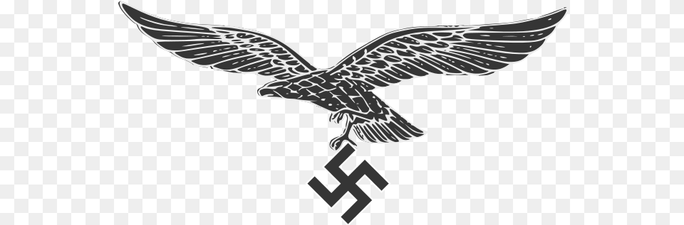 Hitler Emblem Emblems For Gta 5 Grand Theft Auto V Luftwaffe Eagle Without Swastika, Animal, Bird, Flying Free Png Download