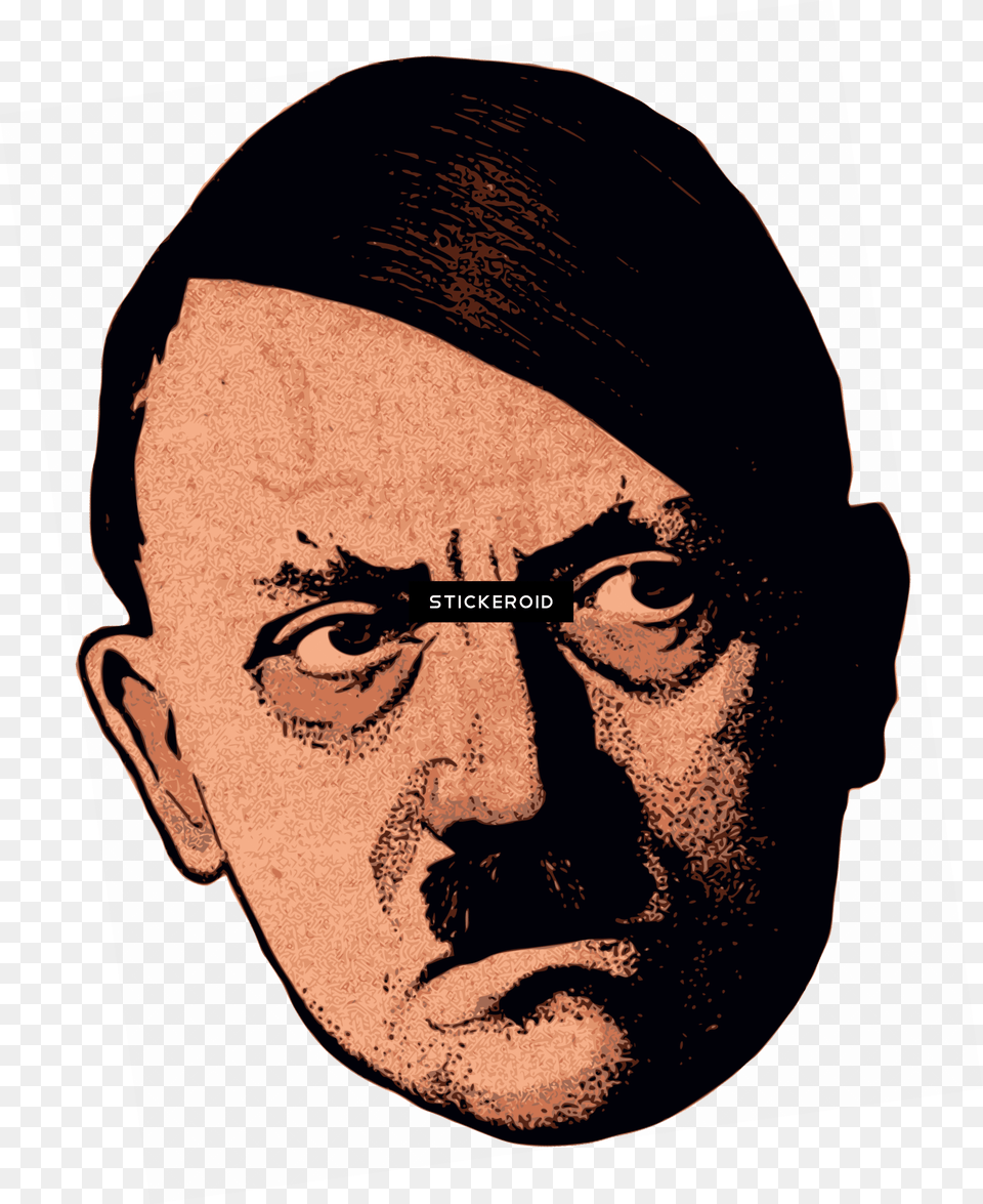 Hitler Face Happy New Year 2020 Funny, Portrait, Photography, Head, Person Png Image
