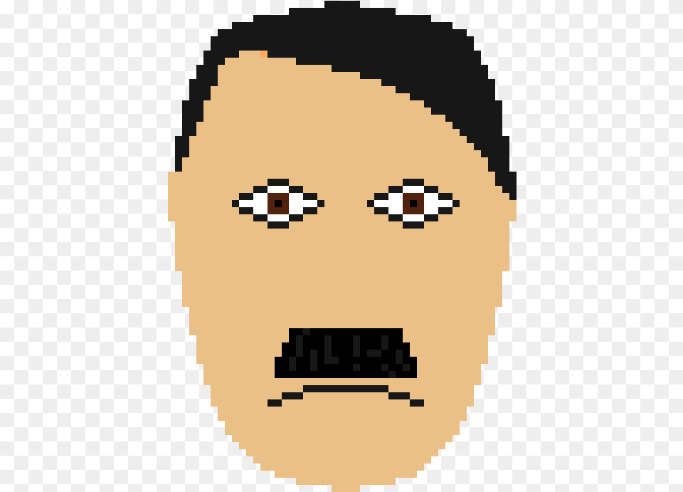 Hitler M8 Hitler Pixel Art, Head, Person, Photography, Face Png Image