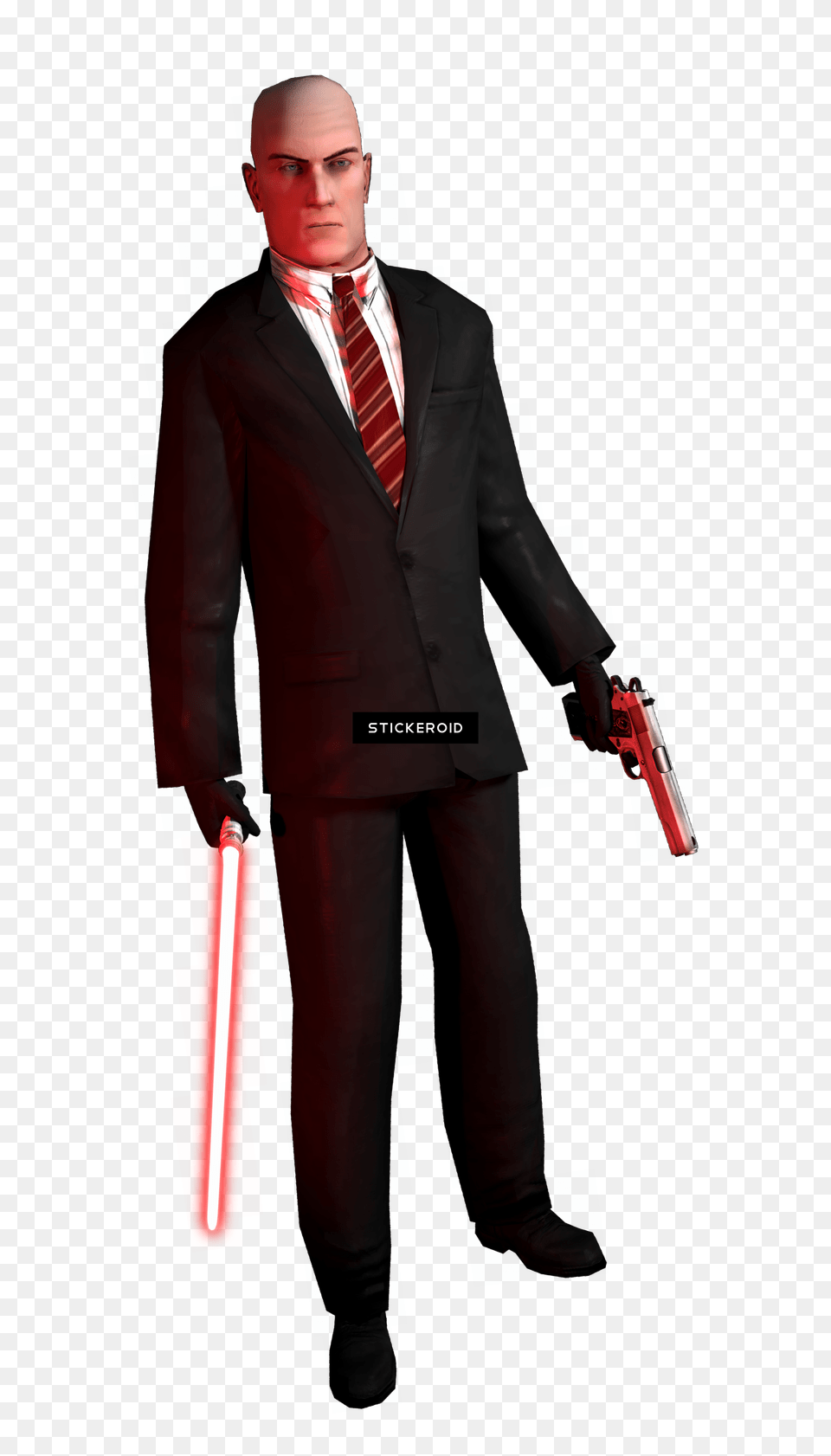 Hitman, Weapon, Suit, Handgun, Gun Free Png Download