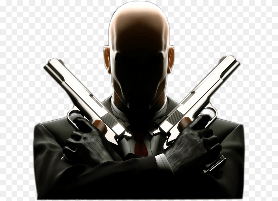 Hitman, Weapon, Firearm, Gun, Handgun Free Transparent Png