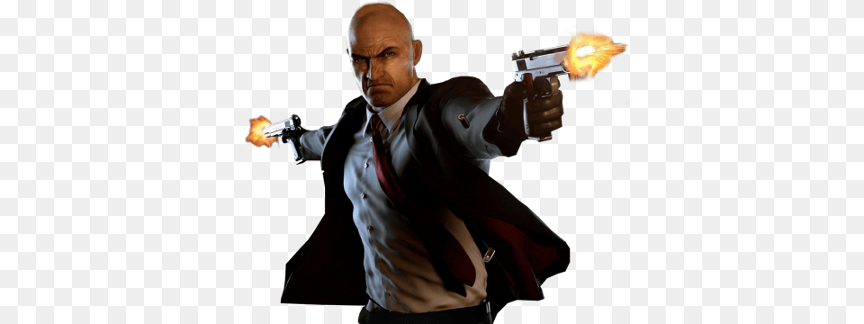 Hitman, Weapon, Firearm, Gun, Handgun Png