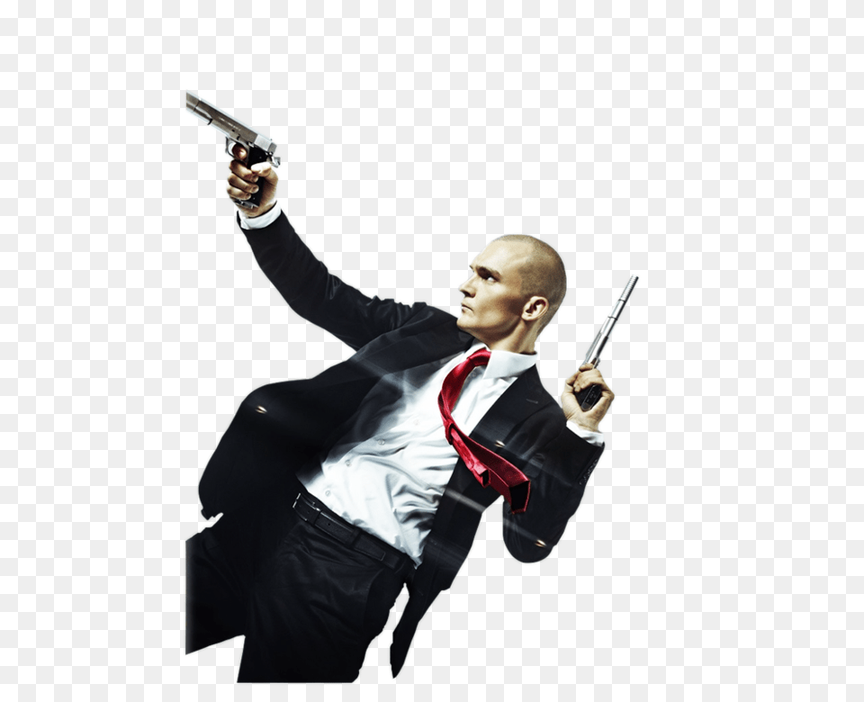 Hitman, Weapon, Handgun, Gun, Firearm Png