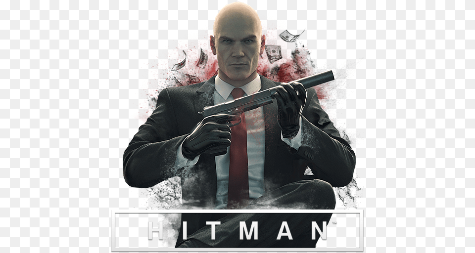 Hitman, Weapon, Poster, Person, Man Free Png