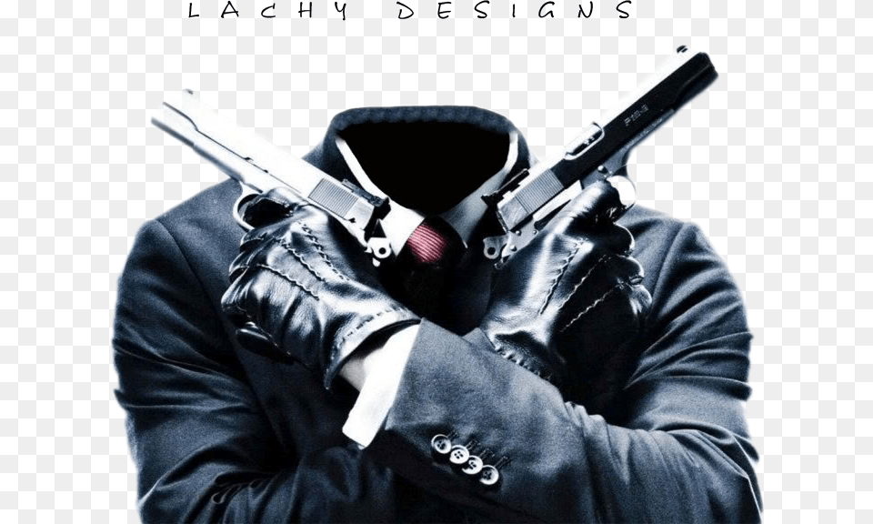 Hitman Film, Clothing, Coat, Firearm, Gun Png Image