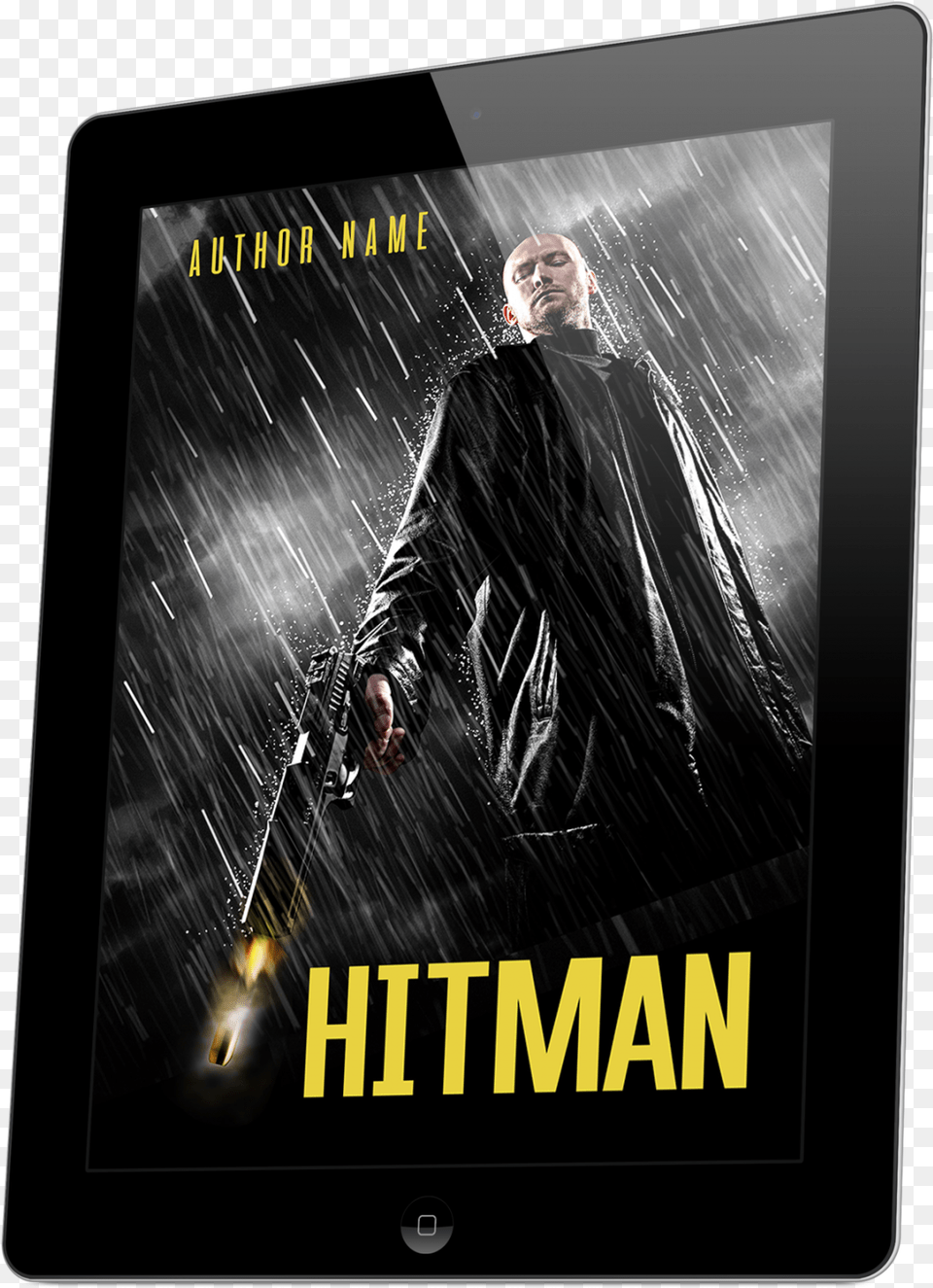 Hitman Poster, Clothing, Coat, Adult, Person Free Png Download
