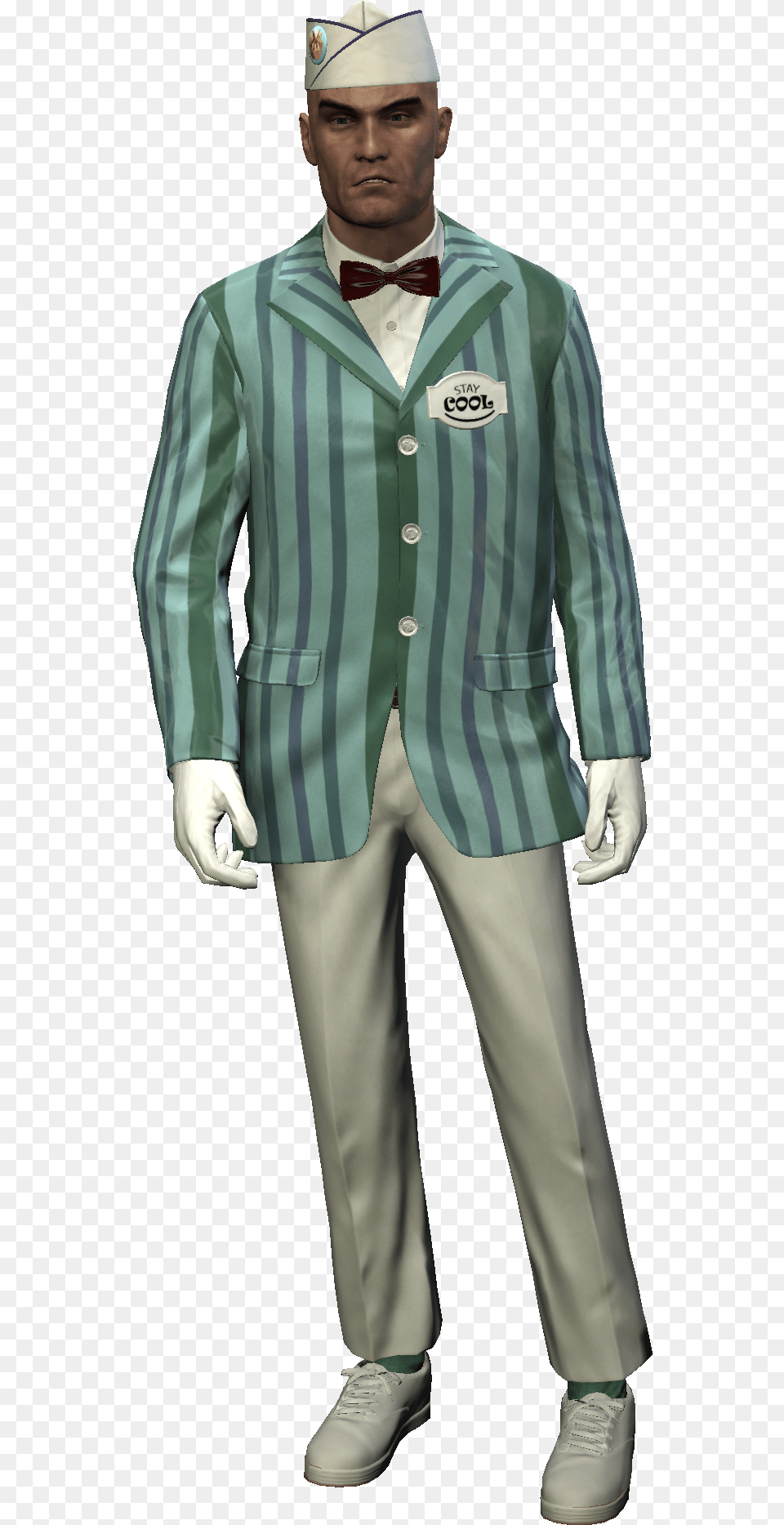 Hitman Wiki Ice Cream Man Suit, Accessories, Sleeve, Shirt, Long Sleeve Free Png Download