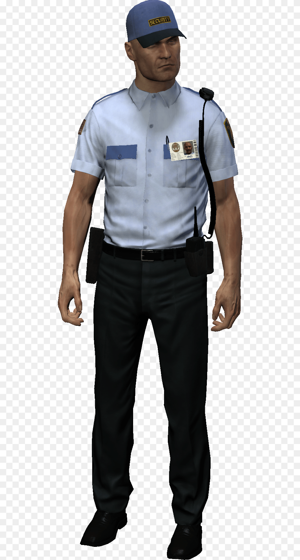 Hitman Wiki Security Guard, Person, Adult, Officer, Captain Free Transparent Png