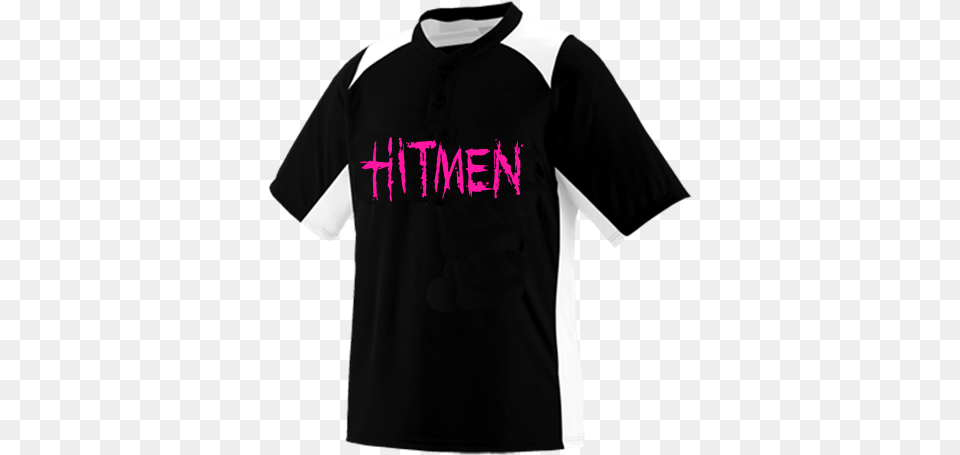 Hitmen Augusta Gamer Baseball Jersey Short Sleeve, Clothing, Shirt, T-shirt Free Png Download