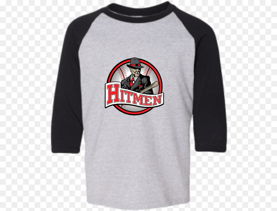Hitmen Hitmen Unisex 100 Cotton T Shirts Youth T Shirts Long Sleeved T Shirt, T-shirt, Clothing, Long Sleeve, Sleeve Free Png Download