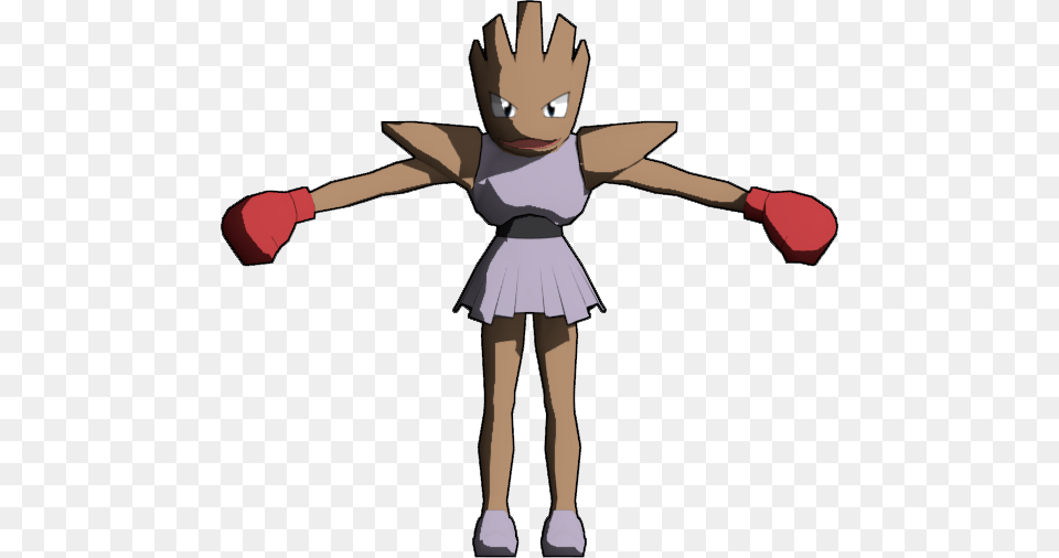 Hitmonchan Cartoon, Child, Female, Girl, Person Free Png Download