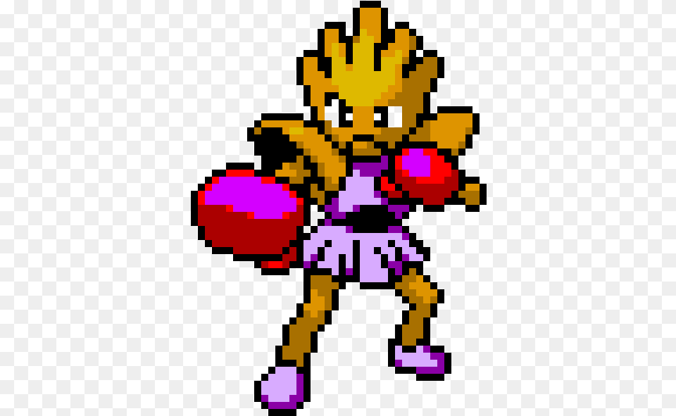 Hitmonchan Hitmonchan Pixel, Art, Graphics, Purple, Person Free Png