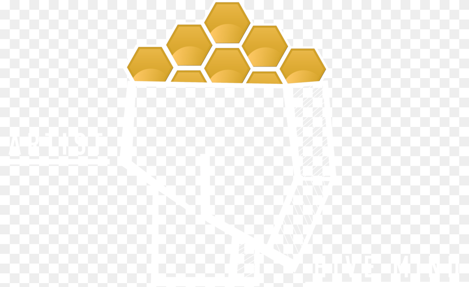 Hive Mind Logo White Honeycomb, Food, Honey, Ammunition, Grenade Free Png