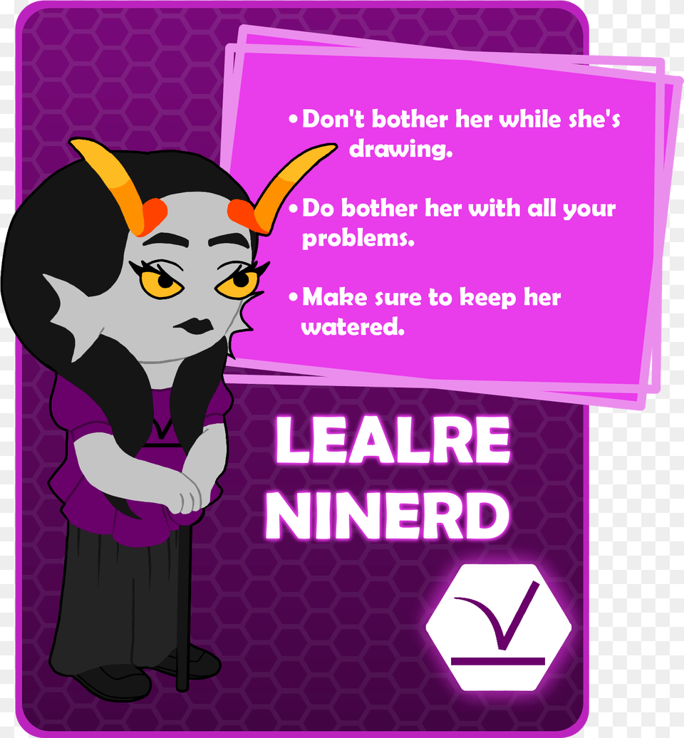Hiveswap Troll Card Lanque, Advertisement, Purple, Poster, Baby Png