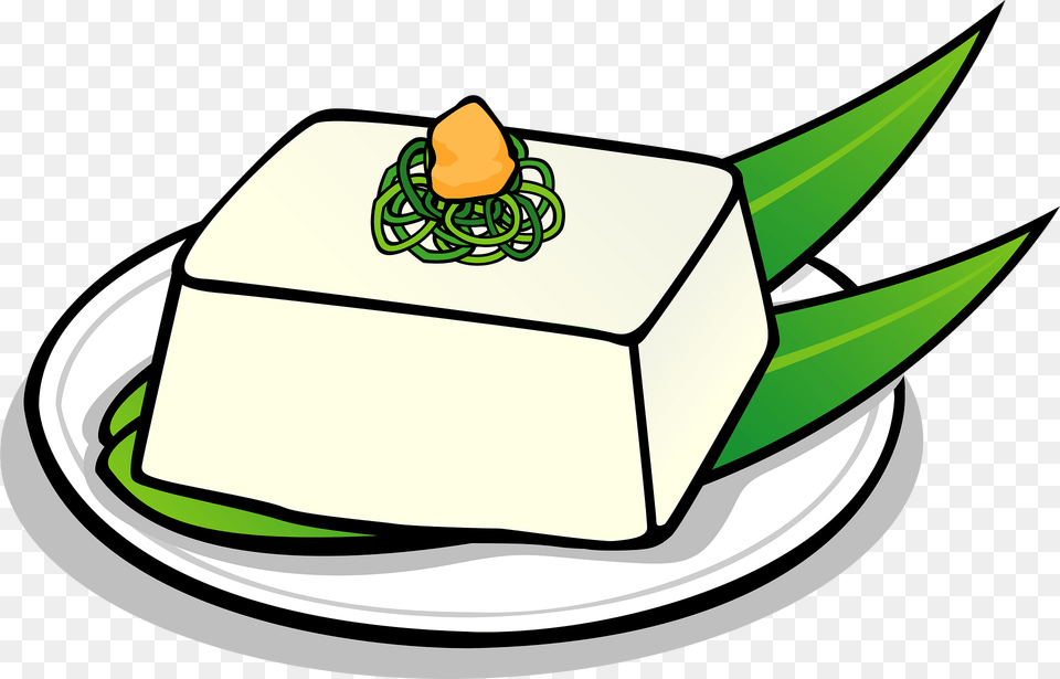 Hiyayakko Tofu Food Clipart, Food Presentation, Meal, Dish Free Png Download