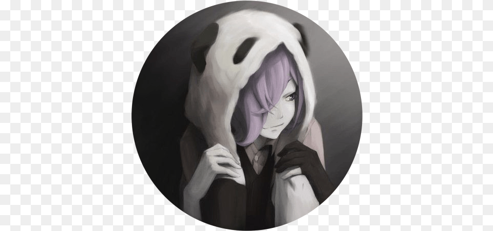 Hizliresim Skins Anime Girl Panda, Book, Comics, Photography, Publication Free Png