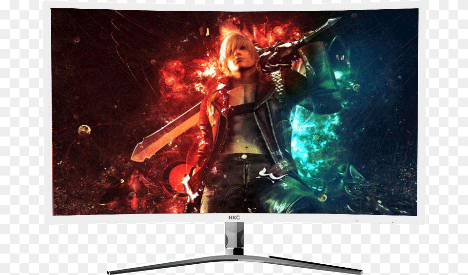 Hkc C7000 Upgrade C7000 Pro 27 Inch Computer Monitor Devil May Cry 6 Wallpaper Hd, Computer Hardware, Electronics, Tv, Hardware Free Png