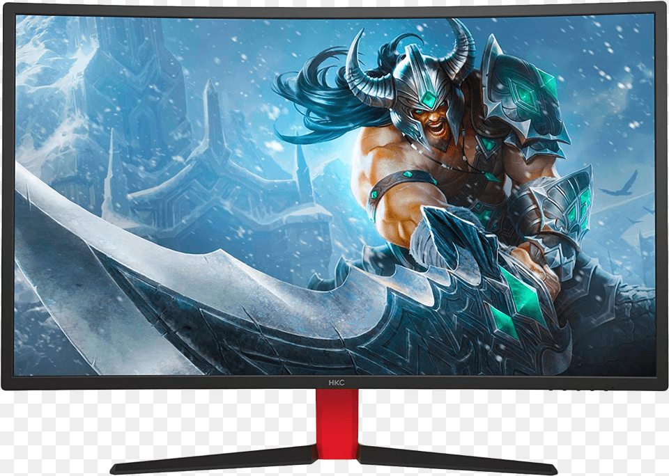 Hkc G27 27quot Led Curved Widescreen Black Amp Red 144hz Hkc 27 Inch, Tv, Computer Hardware, Electronics, Screen Free Transparent Png