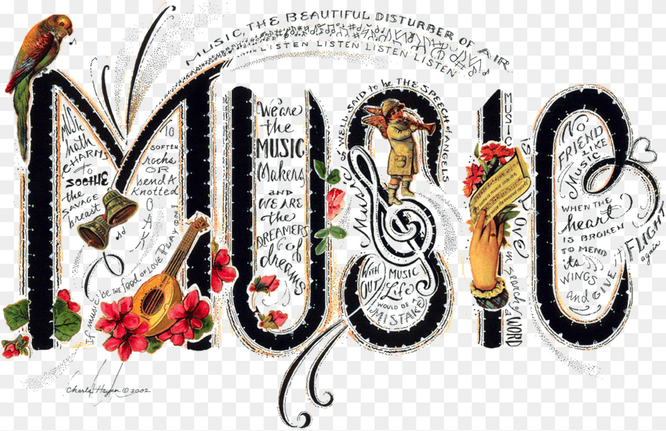 Hkedc Music Logo Music Class, Pattern, Art, Floral Design, Graphics Free Png