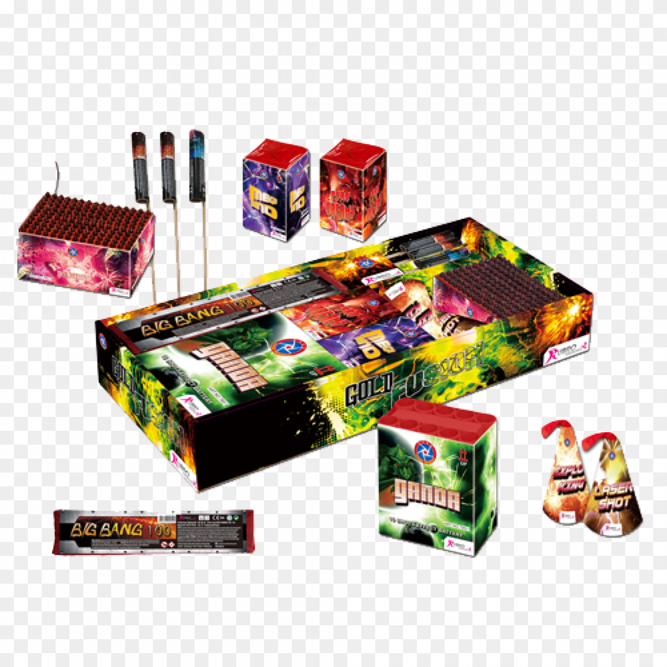 Hl Gold Fusion Box Fireworks, Food, Sweets, Device, Screwdriver Png