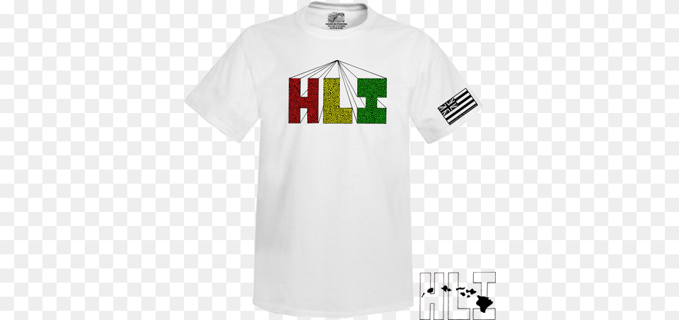 Hli Vision Blurr Tee Hawaiian Line, Clothing, Shirt, T-shirt Free Png Download