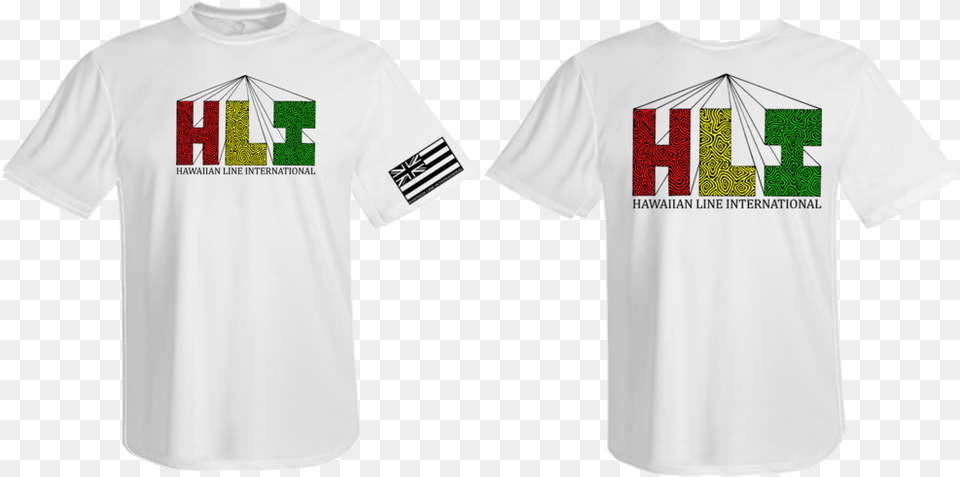 Hli Vision Blurr Tee U2014 Hawaiian Line International Active Shirt, Clothing, T-shirt Free Png