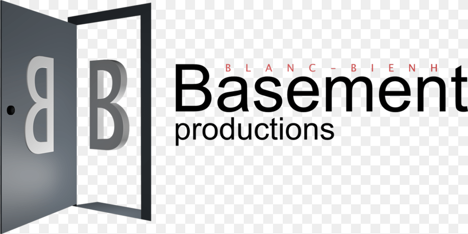 Hls Media Logo Design Bb Basement Productions Logo, Indoors, Elevator, Text Free Png Download