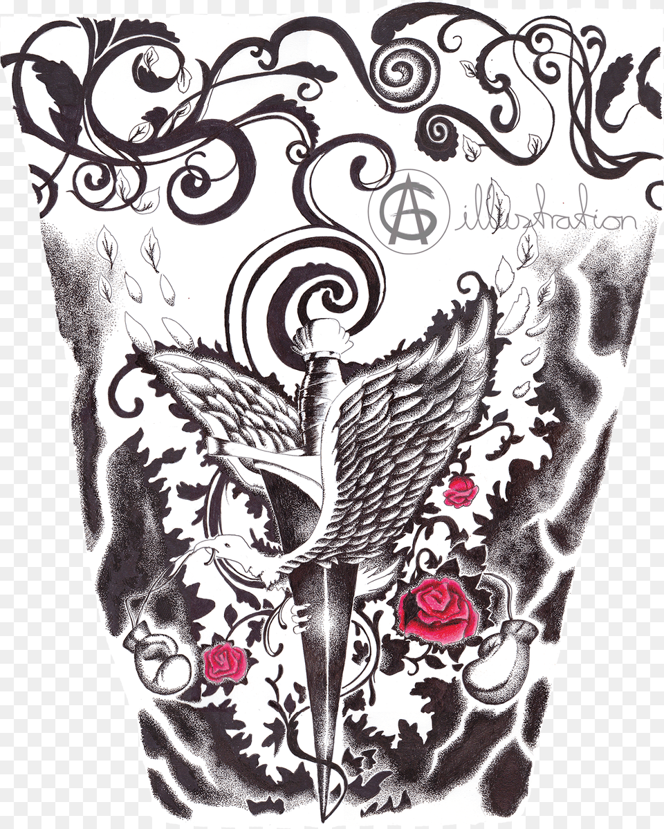 Hnh Xm Full Tay, Art, Pattern, Graphics, Floral Design Png Image