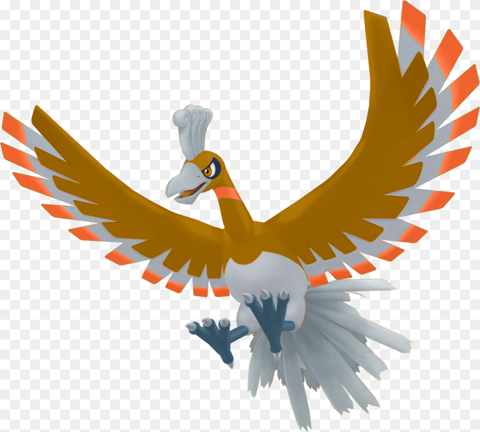 Ho Oh Gi Shiny Articuno Zapdos Y Moltres Lugia Pokemon Go, Animal, Bird, Flying, Beak Free Transparent Png