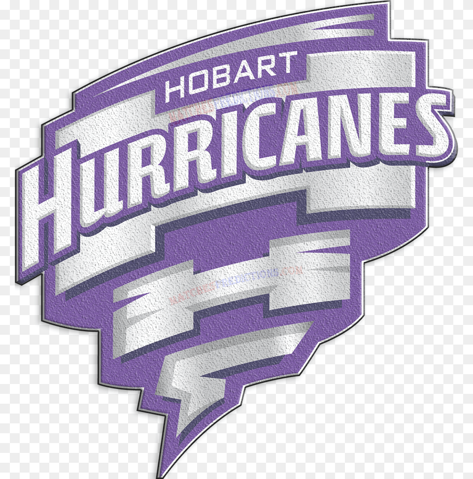 Hobart Hurricanes Logo Bbl Graphic Design, Badge, Symbol, Sticker, Person Free Png Download