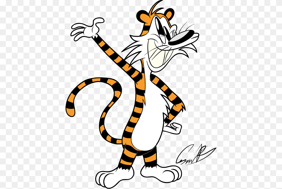 Hobbes, Cartoon, Animal, Kangaroo, Mammal Png