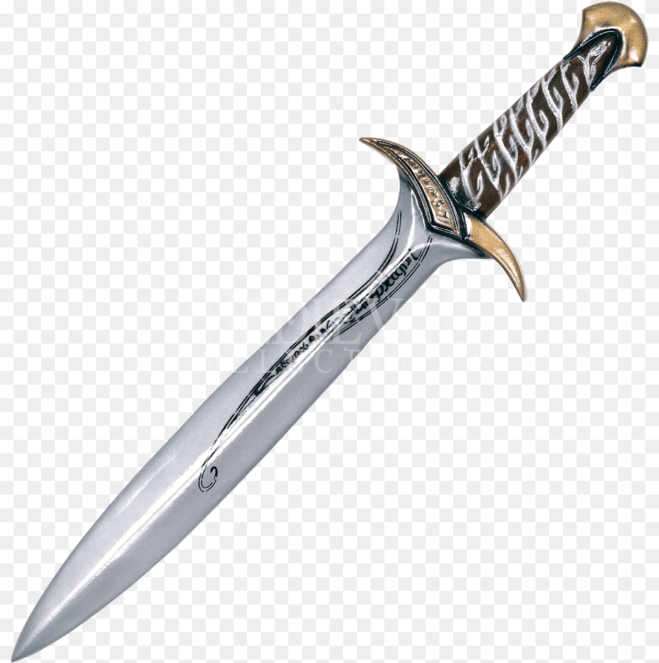Hobbit And Zelda Sword Amp Others Sting Sword Clip Art, Blade, Dagger, Knife, Weapon Free Transparent Png