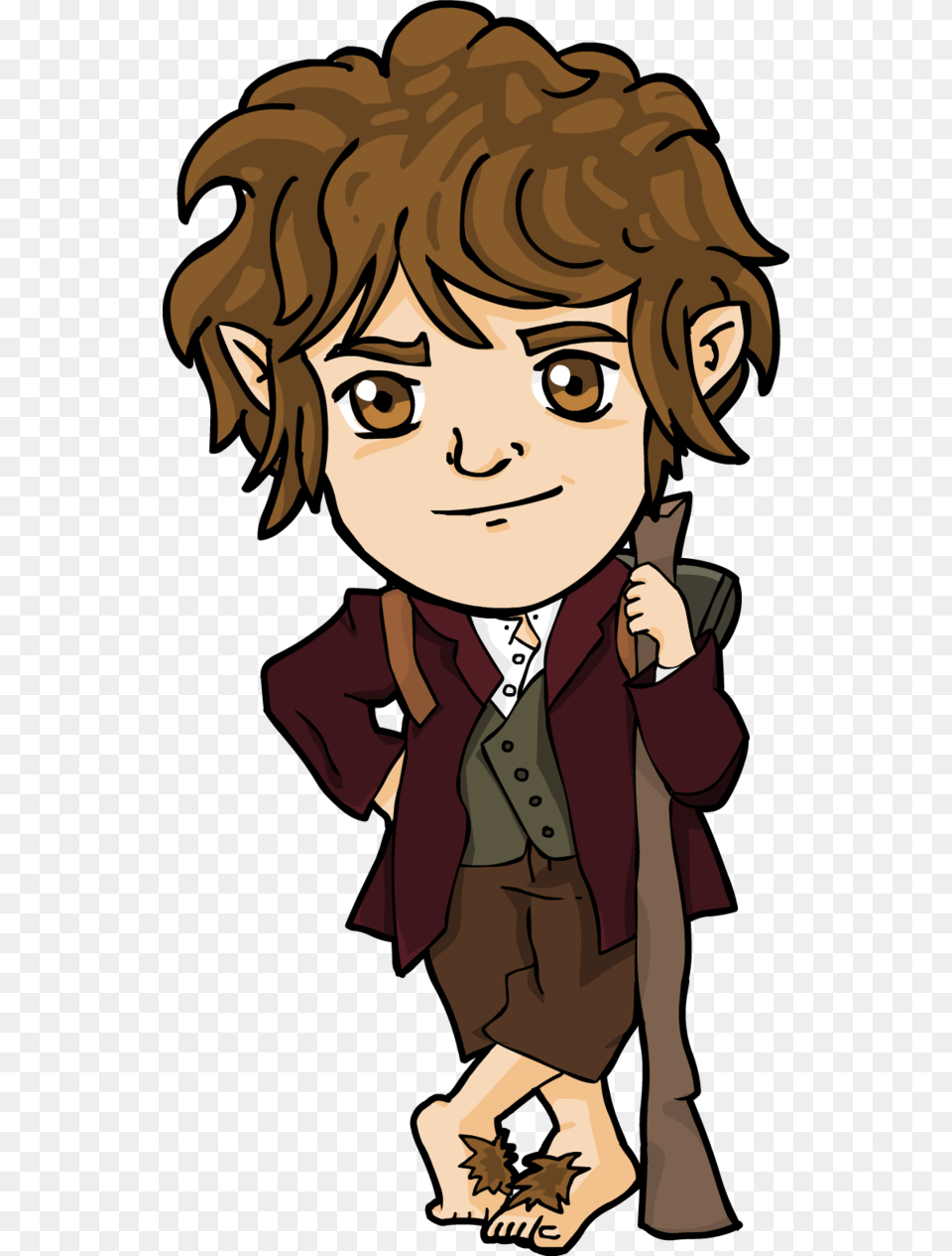 Hobbit Clipart Desktop Backgrounds, Book, Comics, Publication, Baby Png Image