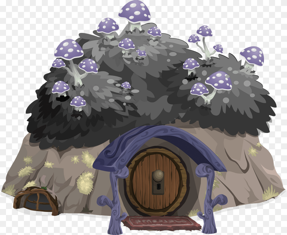 Hobbit Hole Clipart, Architecture, Building, Countryside, Hut Free Png Download