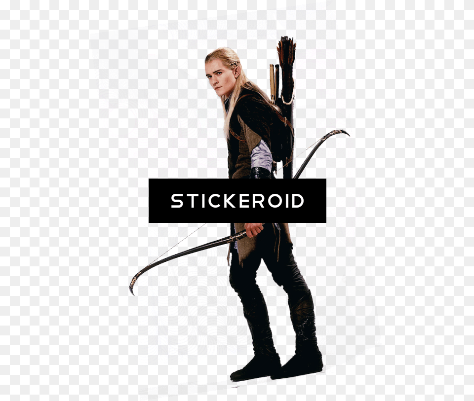 Hobbit Lord Of The Rings Elf Legolas Latex Clothing, Advertisement, Poster, Person, Adult Free Png Download
