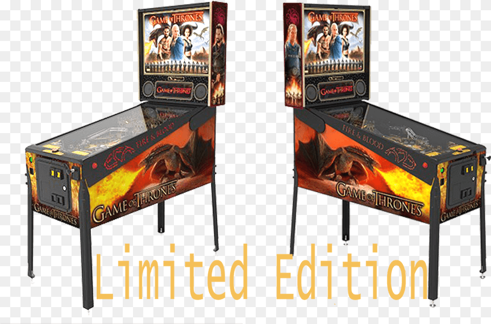 Hobbit Pinball Limited Edition, Arcade Game Machine, Game, Person Free Transparent Png